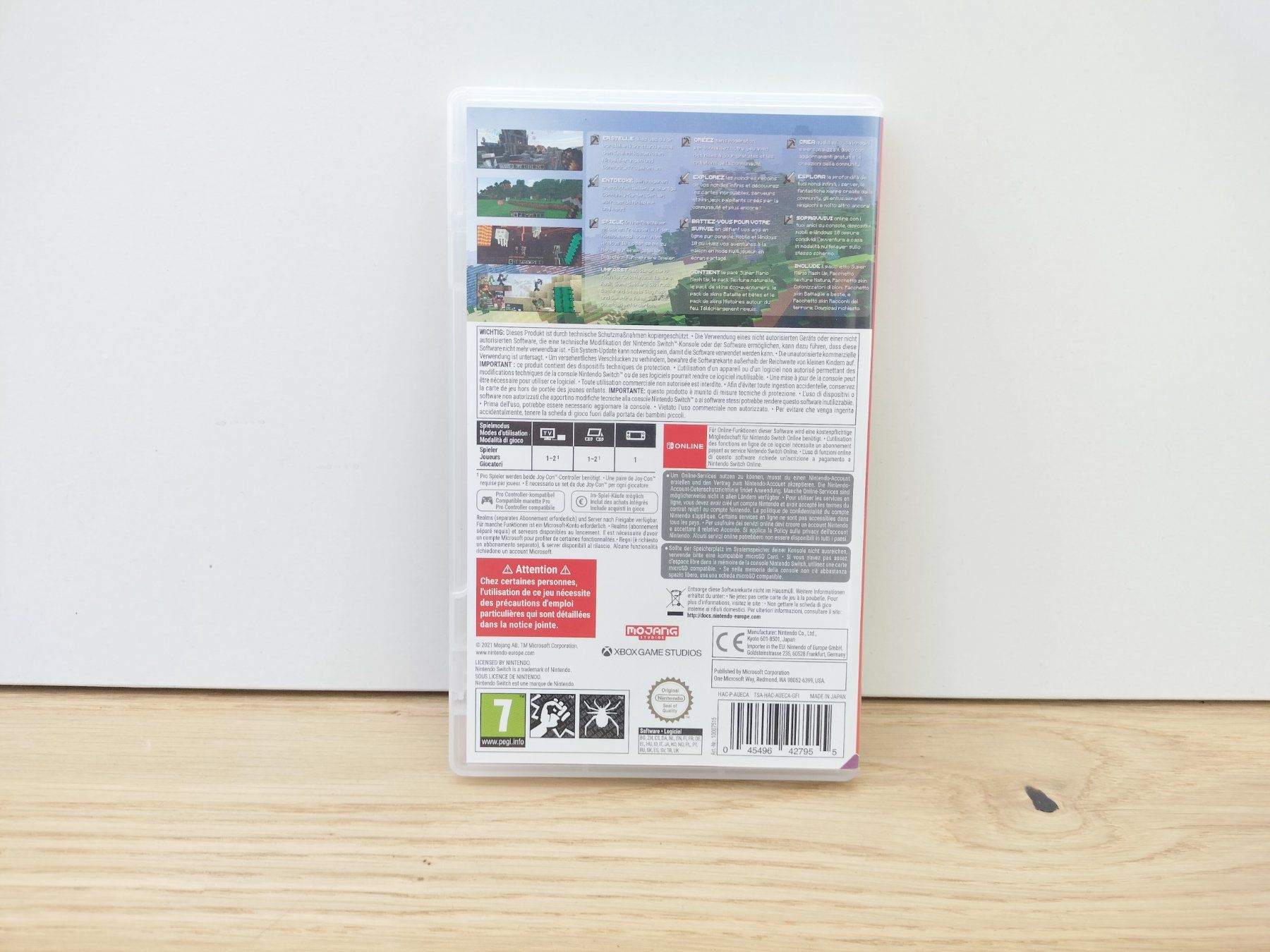 Nintendo Giochi: Nintendo Switch Spiel Minecraft – Usato da Wil SG venduto da kaizzen 1