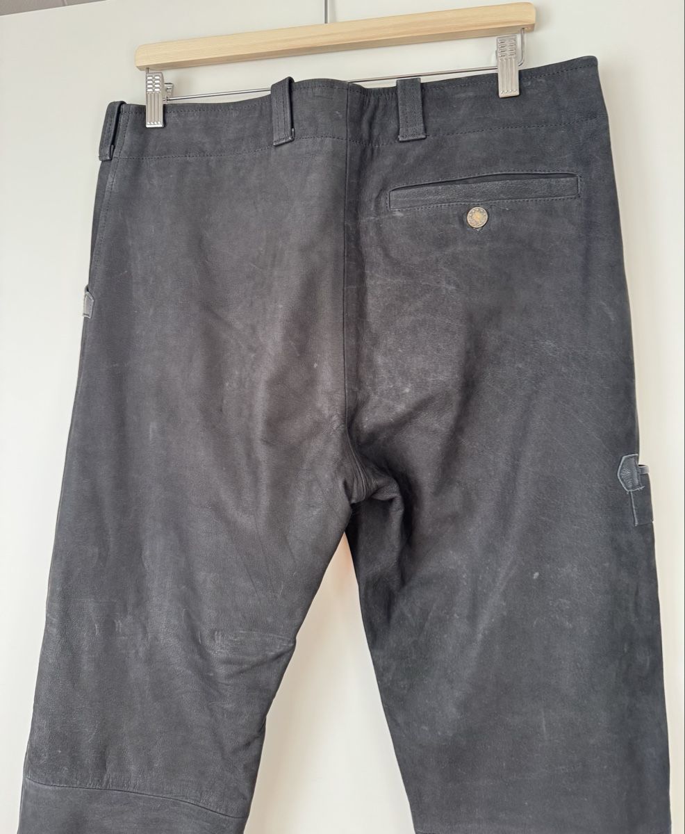 Hosen: TSCHUL Echt Leder Hose Gr. 36 Herren Schwarz – Neu (gemäss Beschreibung) aus Flumenthal von SecondLove_CH 4