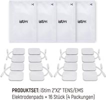 16 TENS Elektroden 5x5 cm  selbstklebend 2mm Marke: ISTIM