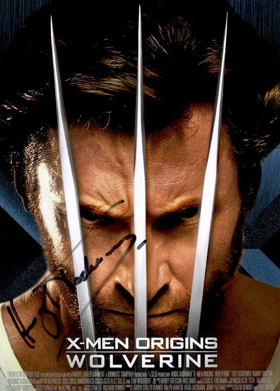 Autografi: X-MEN ORIGINS WOLVERINE Hugh JACKMAN / TOP AUTOGRAMM – Usato da Egg b. Zürich venduto da Dbunny