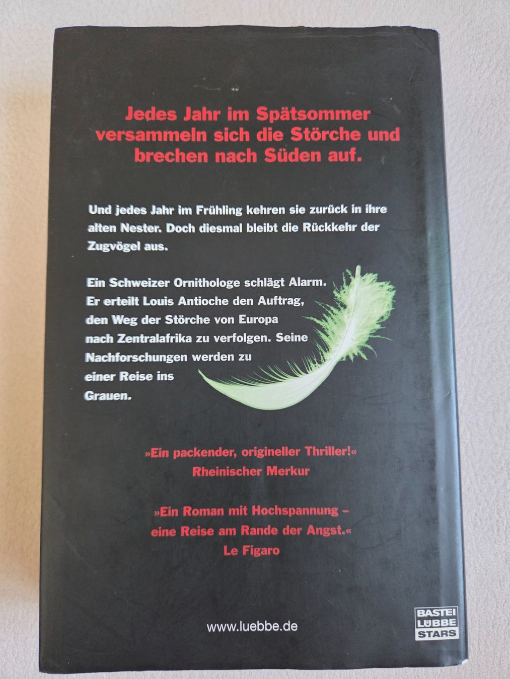 Bücher: Jean-Christophe Grangé - Der Flug der Störche – Gebraucht aus Bergdietikon von Tanne_10 1