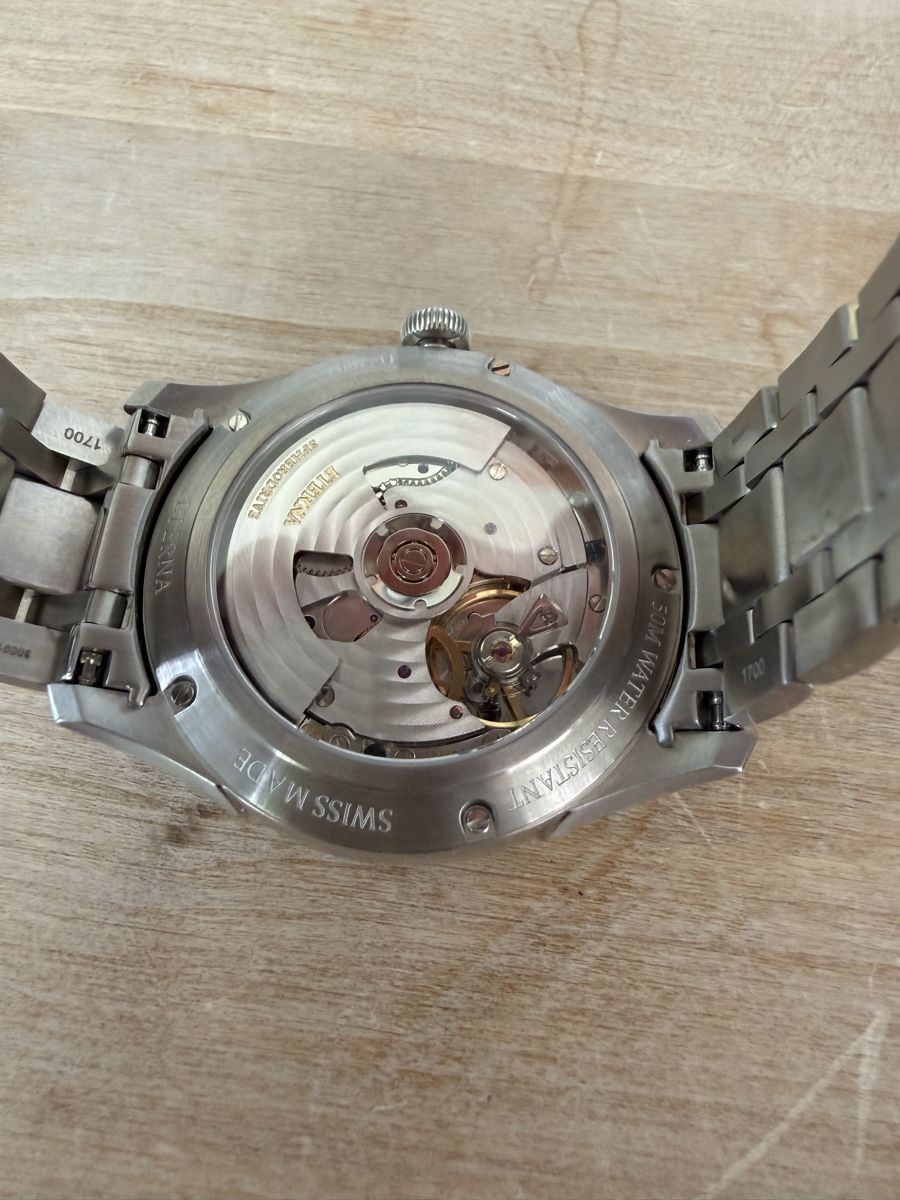 Eterna Orologi: Eterna Armbanduhr Modell 1948 – Nuovo e nell'imballaggio originale da Schaffhausen venduto da oscarstahelag 1