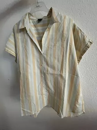 Patagonia  gestreifte Bluse/Hemd, kurzärmlig, XL, Unisex