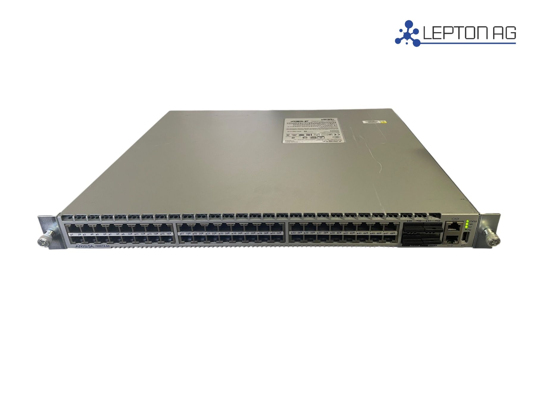 Hubs & Switches: Arista DCS-7050TX-64 Data Center Switch – D'occasion à Niederdorf par LeptonAG 1