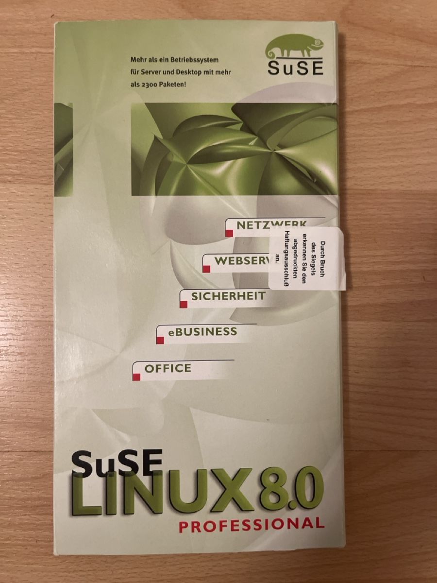 Software: SuSE Linux 8.0 Professional - Das komplette Linux System – Gebraucht aus Zürich von Soulaholic 3