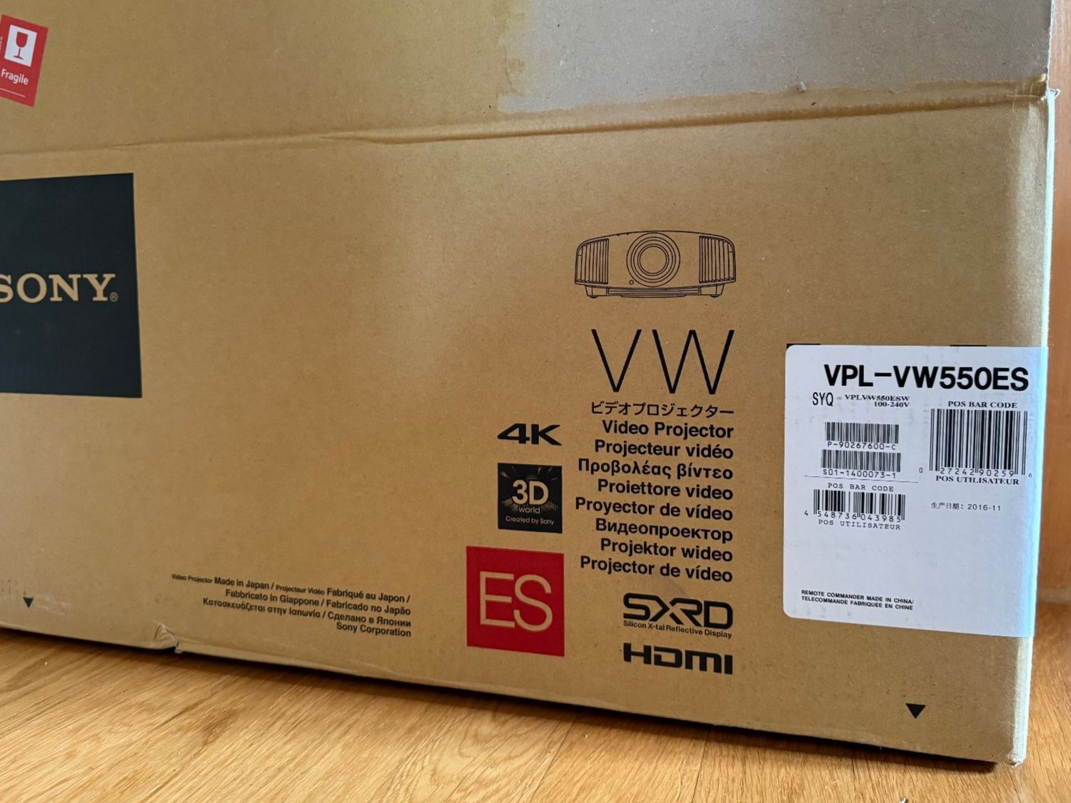 Sony Proiettori: Sony VPL VW550ES 4K Beamer / Projektor – Usato da Gasel venduto da Alter_Ego 5