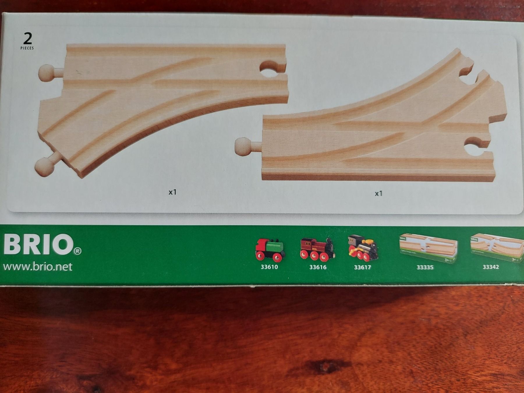 Brio Spielzeuge: Brio World 33346 Bogenweichen 2er-Set – Neu und originalverpackt aus Beckenried von Havacola 4