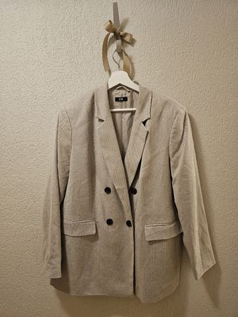 C&A Damen Blazer, Gr. 44, Greige, Top Zustand