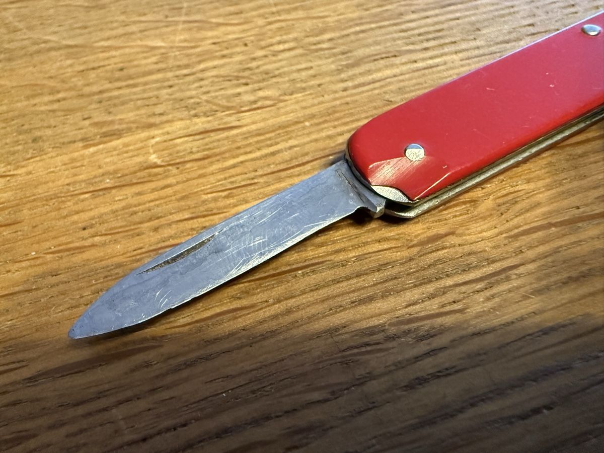 Wenger Coltelli tascabile: Antikes Wenger Taschenmesser Sackmesser – Usato da Goldach venduto da Messerguru 7