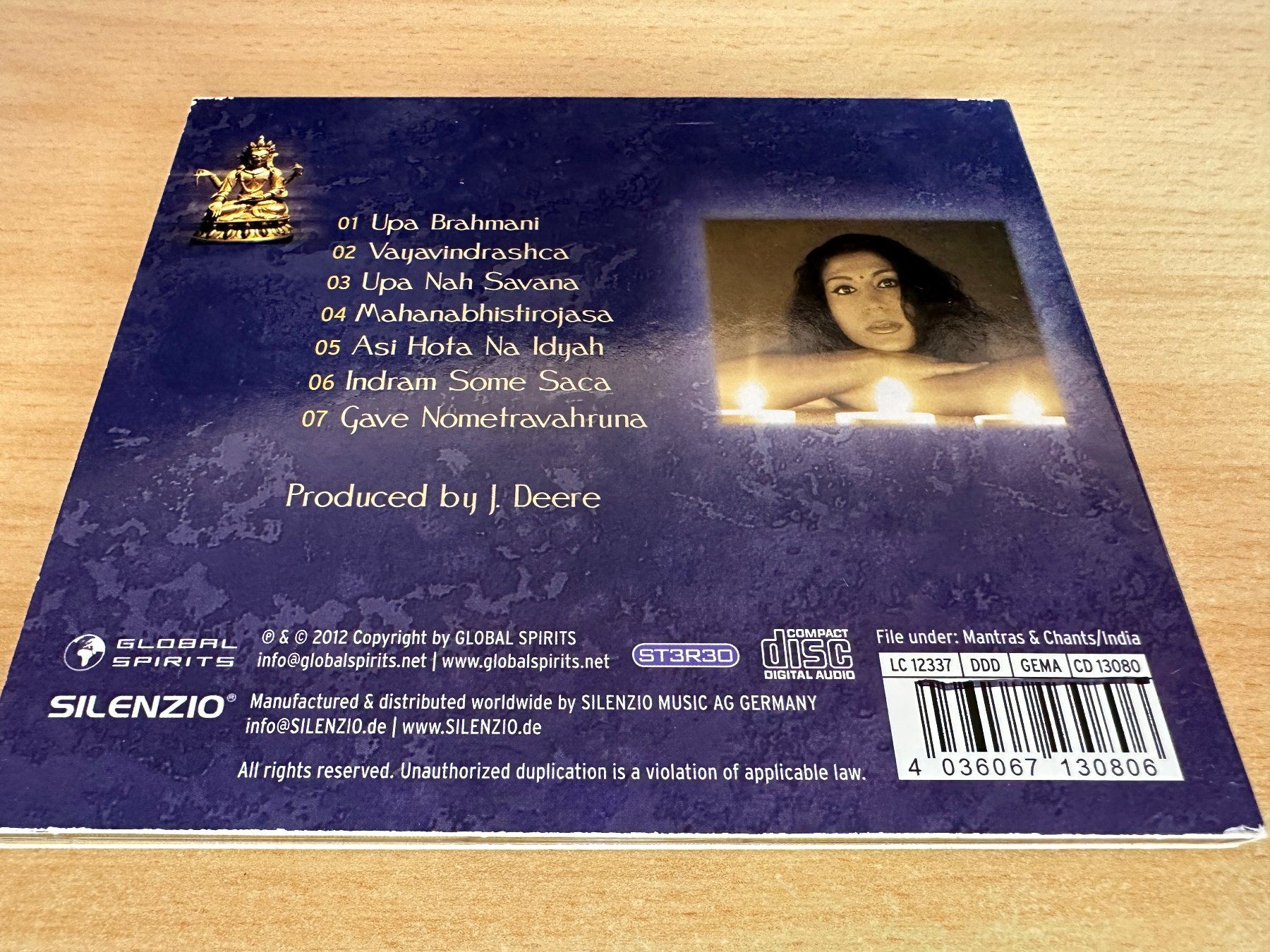 CD: Padma Previ - Saraswati – Usato da Rikon im Tösstal venduto da Alpenmutz 1