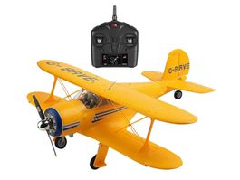 Beech D17S - A300 - gelb, Spw 550mm, RTF-Set mit Gyro