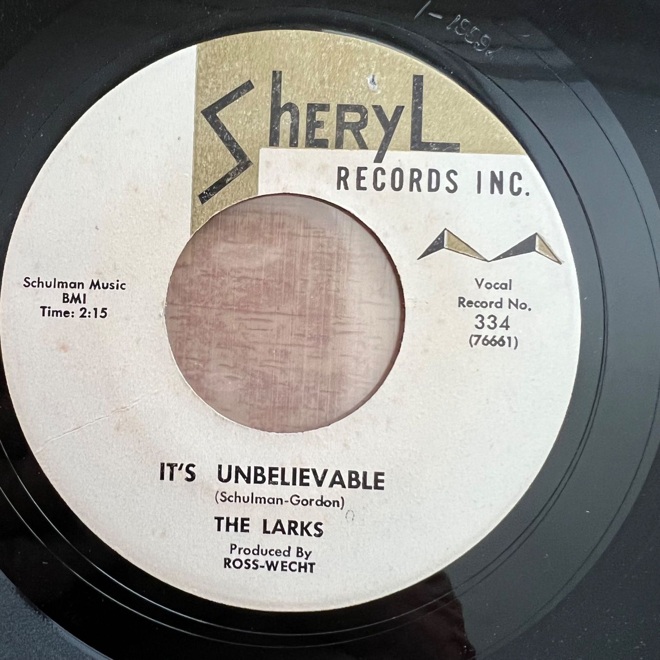Schallplatten: Larks - It's Unbelievable / 1. US-Press. 1961 – Gebraucht aus Gais von soundcave57 1
