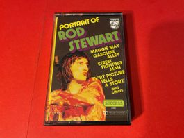 Kassette Portrait of Rod Stewart guter Zustand