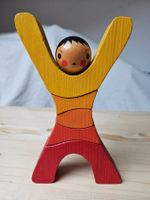 Steckfigur Holz, 6 teilig, guter Zustand, Höhe 20cm