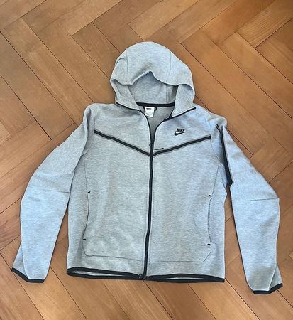 Nike NSW Tech Fleece Kapuzenjacke  Grau Meliert Gr. M