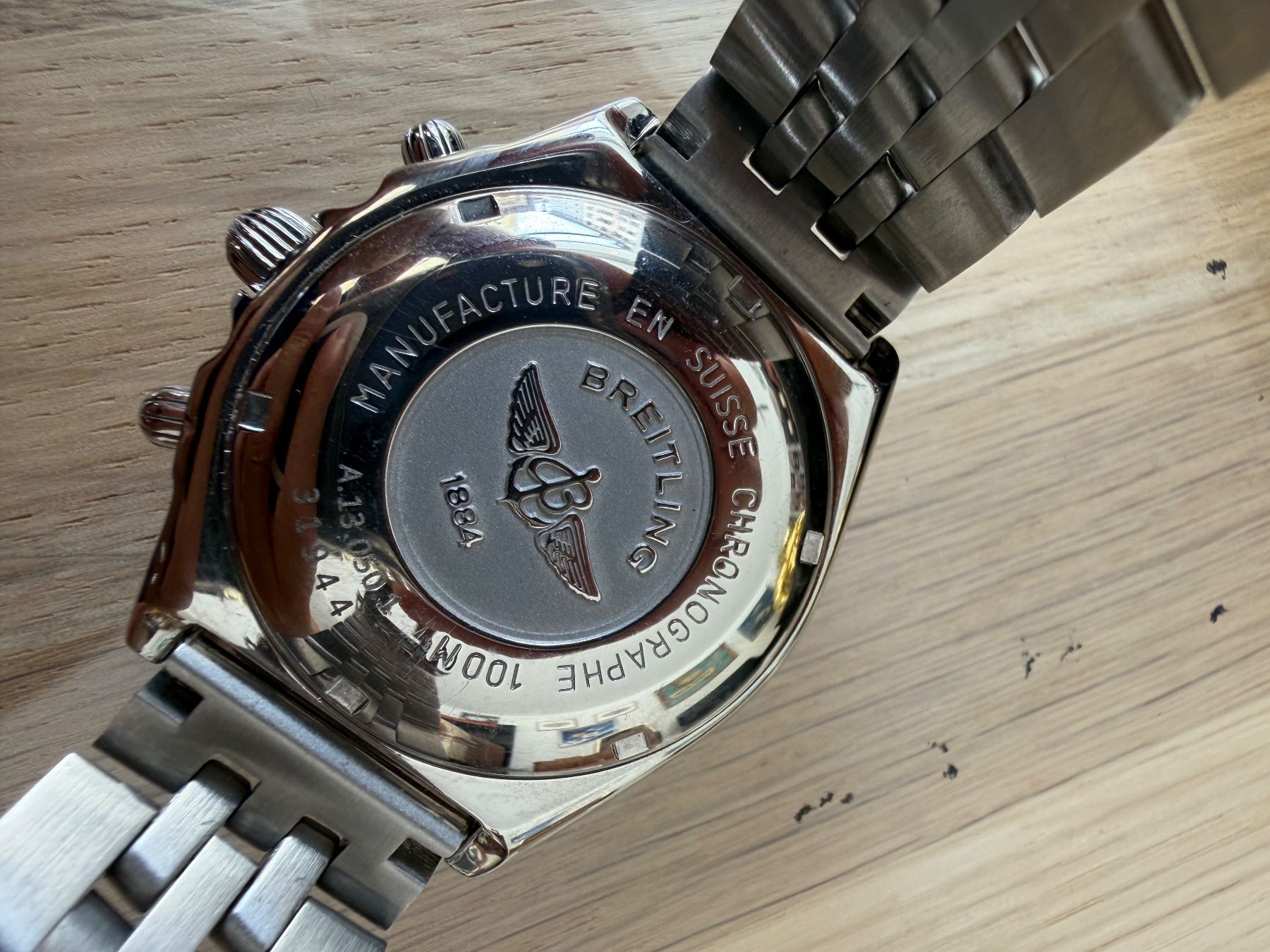 Breitling Uhren: Breitling Chronomat Automatic – Gebraucht aus La Chaux-de-Fonds von JUVAL_Horlogerie 2