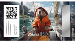 Swiss Crypto Stamp 4.0 - Segeln  (ID 18)
