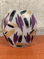 Vase vintage W. Germany, décor abstrait automnal chic!