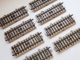 Märklin 8 x Schaltgleis Gerade - 5146 H0