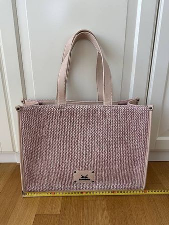 Sansibar Shopper Tote Bag  light Pink  40 × 30 × 15 cm