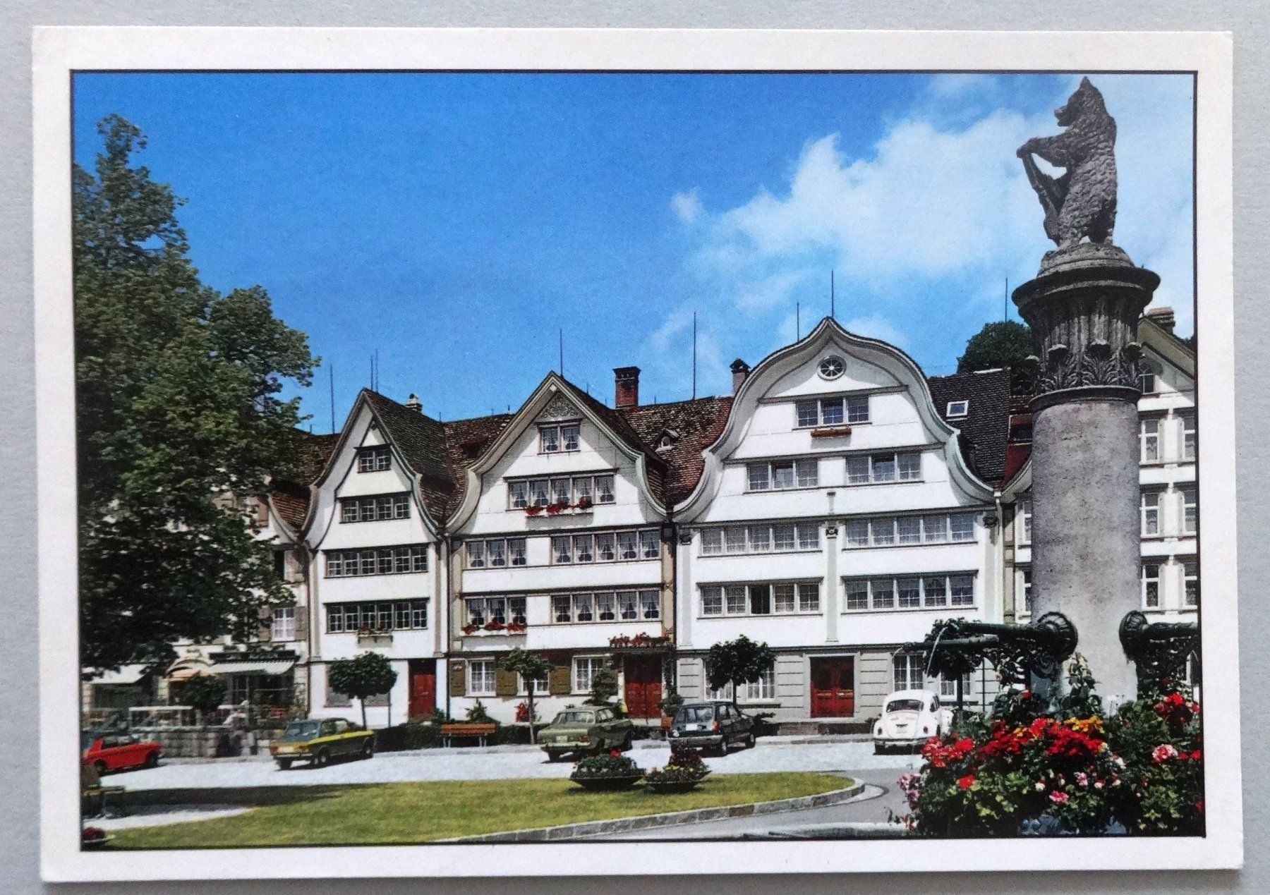 Cartoline postali: Gais (AR), Dorfplatz – Usato da Fétigny venduto da Billy2miny