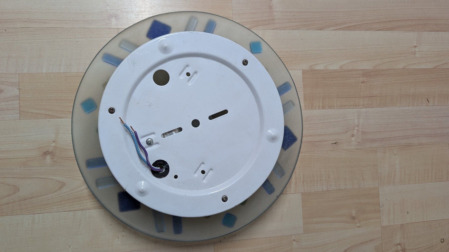 Lampadari & plafoniere: 2 Deckenlampen aus Buntglad – Usato da Augst BL venduto da Zitrusfrucht 3