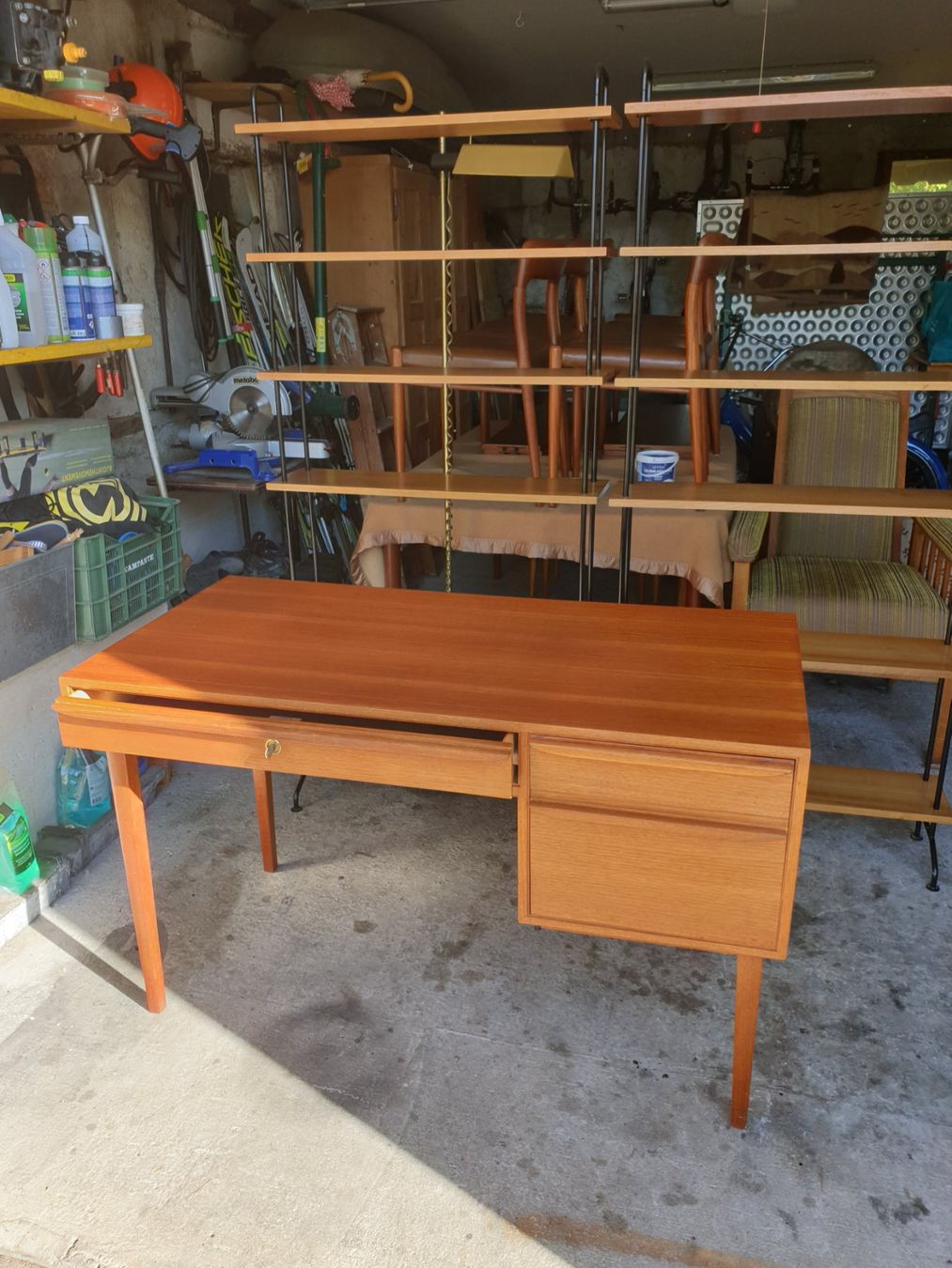 Scrivanie: Teak Pult/Schreibtisch 60jahre – Usato da rebstein venduto da spacy73 8