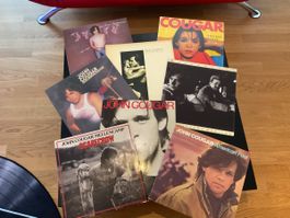 8 LP John Cougar Mellencamp Vinyl Schallplatten Konvolut