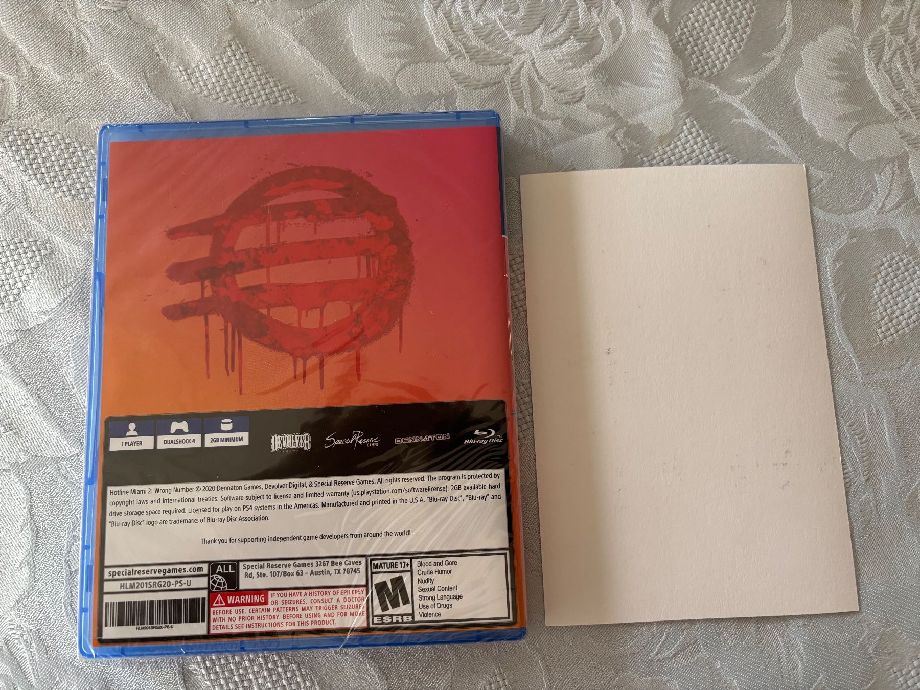 Giochi: Hotline Miami 2 Wrong Number (Nachpressung) NEU – Nuovo e nell'imballaggio originale da Frenkendorf venduto da gelbeZinnie 2