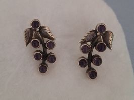 Art Deco.Ohrstecker mit Steine