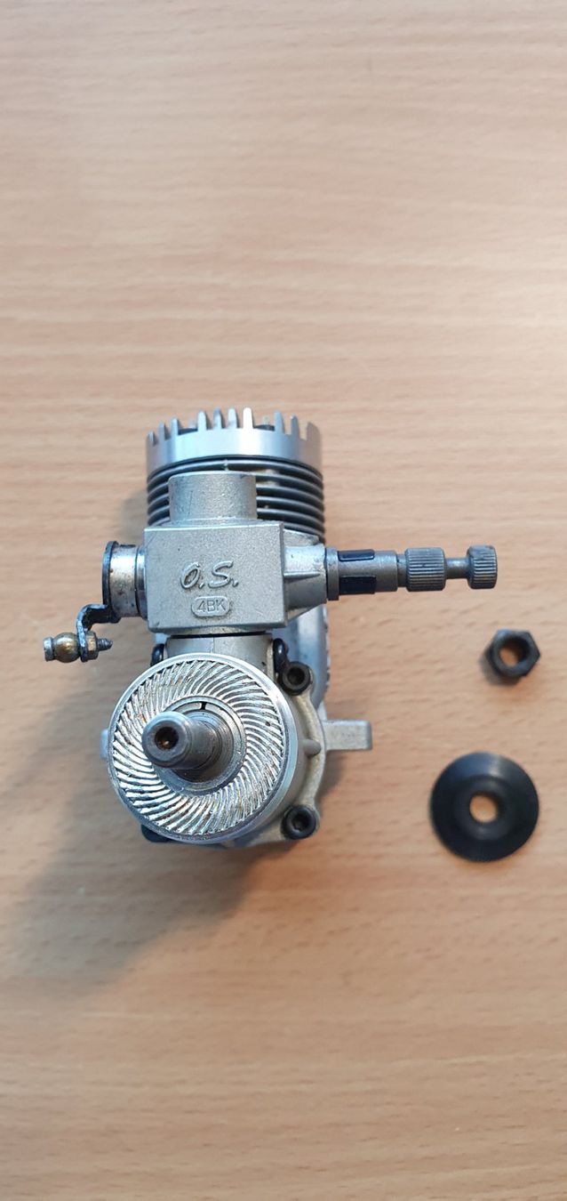 Modellismo RC: Modellmotor O. S. Max 40 SR – Usato da Grosswangen venduto da heus 6