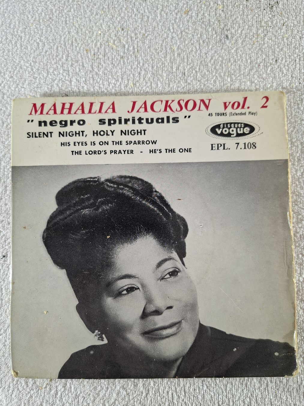 Dischi in vinile: Singles, 3 Stück,  Mahalia Jackson – Usato da Grindelwald venduto da carro5 3