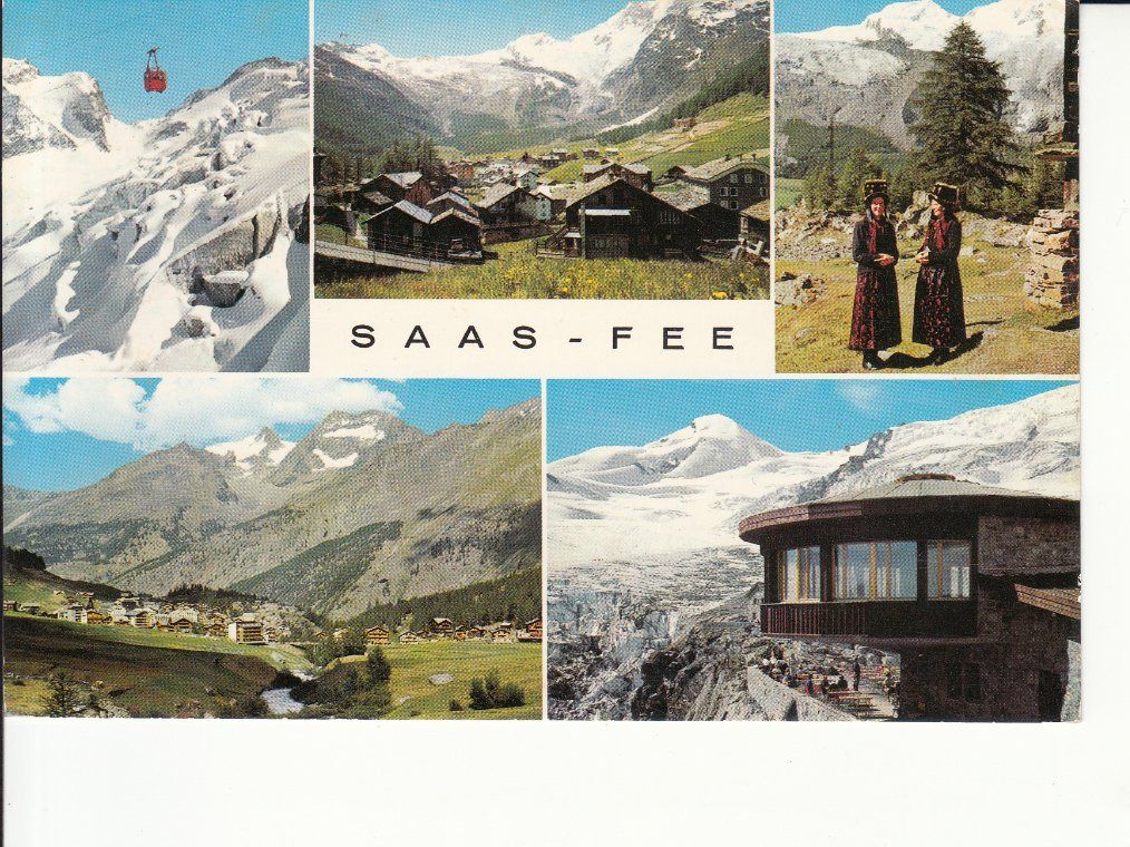 Cartes postales: Saas-Fee 1967 – D'occasion à Bürglen TG par StampGraf