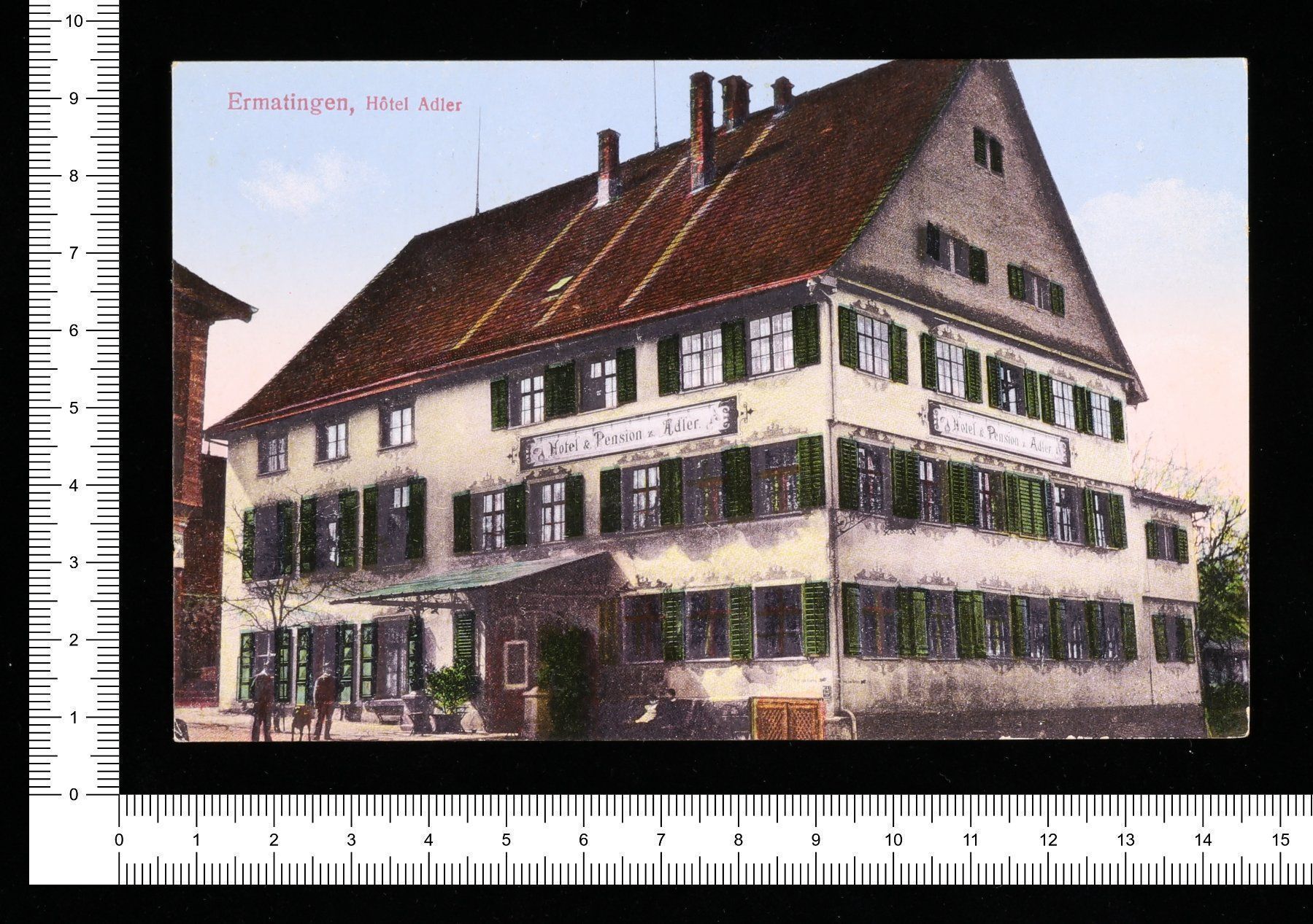 Cartoline postali: Ermatingen Hotel Adler – Usato da Riehen venduto da Tignanello1