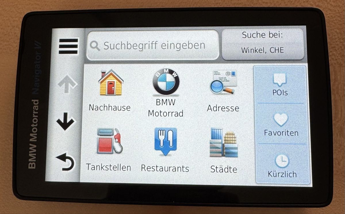 Navigatori: BMW Motorrad Navigator VI Motorrad Navigation GPS – Usato da Winkel venduto da Rene59zrh 1