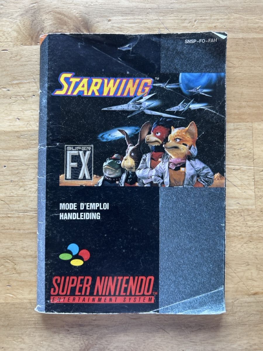 Nintendo Jeux: Starwing - SNES - manual FR – D'occasion à Prangins par vivi-ja