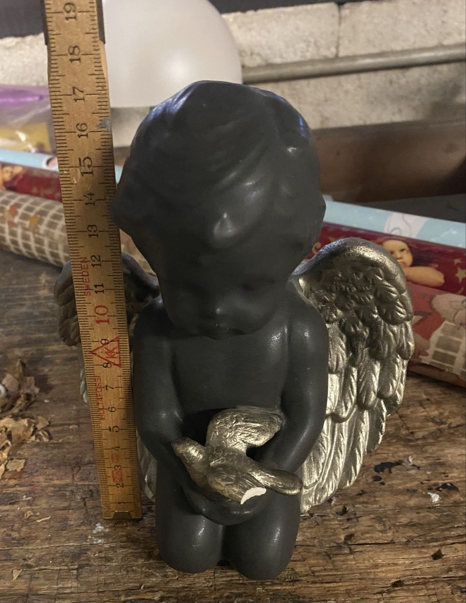 Statuette: Engeli schwarz-gold – Usato da Langenthal venduto da flower101