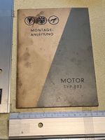 buch, heft, DKW, Victoria E anleitung motor typ 802, 1964