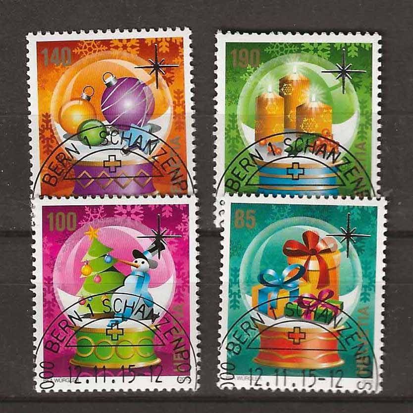 Tutti i francobolli: M1571 - Noel 2015 1er jour – Usato da Trélex venduto da Phil_Albert