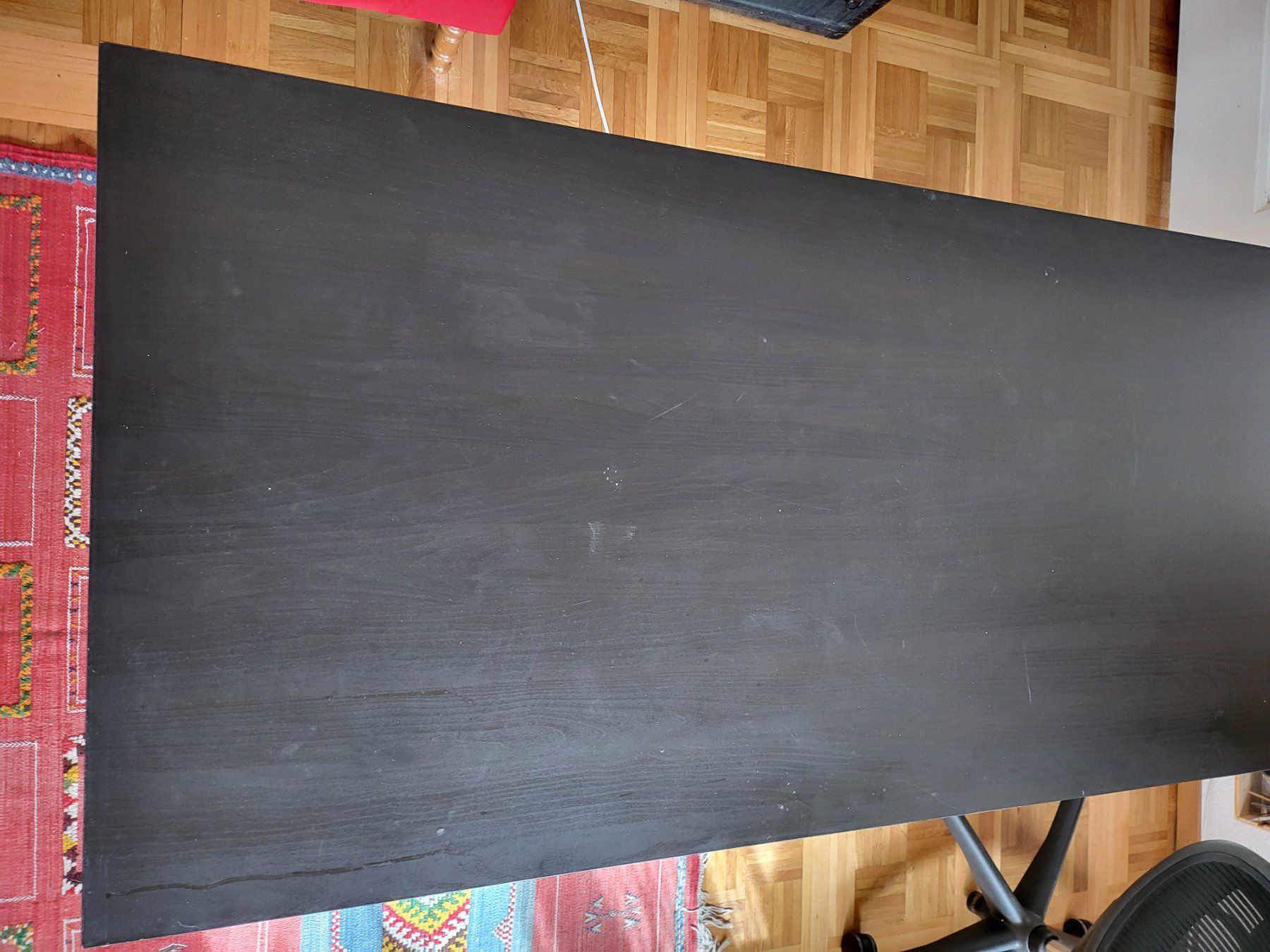 Tavoli: LINNMON / ODDVALD Table, black-brown, black, 150x75 cm - IKE – Usato da Geneve venduto da T36 1
