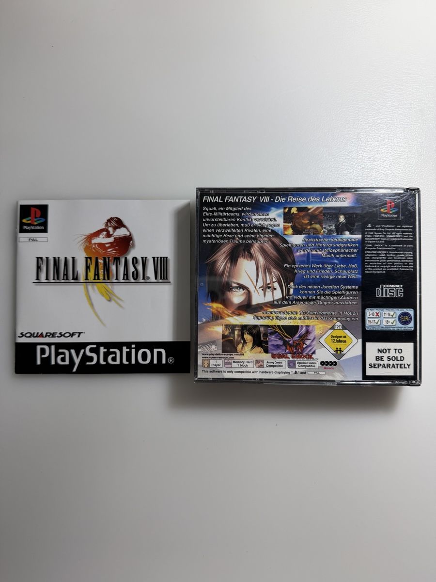 Giochi: Final Fantasy VIII ps1 edition originale PAL – Usato da Rolle venduto da dan_2607 3