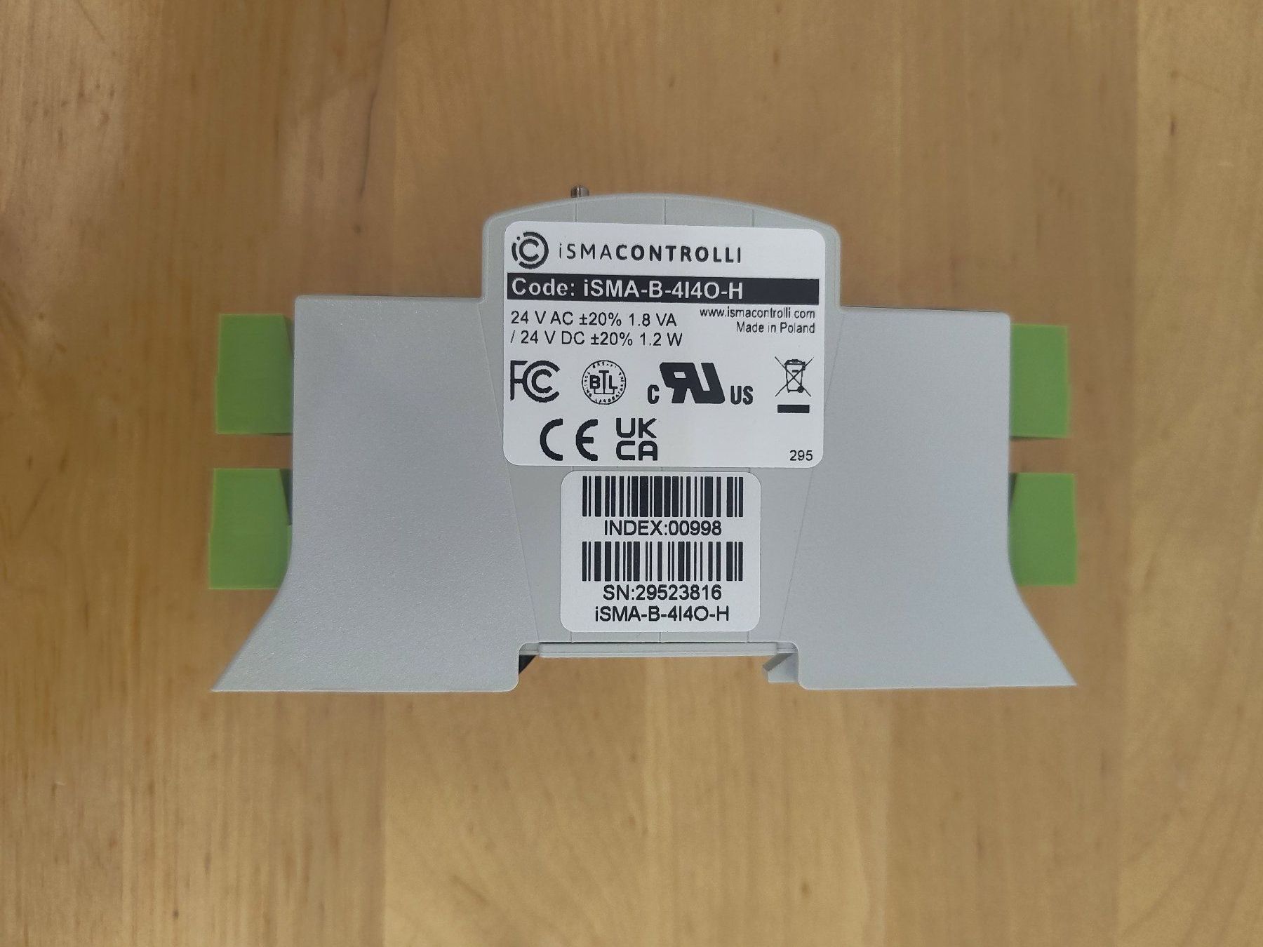 Componenti elettronici: ISMA Controlli iSMA-B-4I4O-H Modul - Neu! – Nuovo e nell'imballaggio originale da Emmenbrücke venduto da BlSi 7