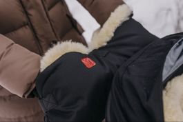 KAISER Lammfell - Handmuff für den Kinderwagen