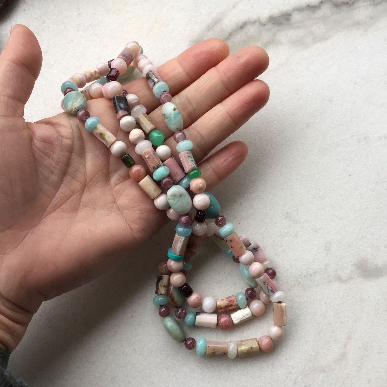 Catenine: Lange Boho Kette – Nuovo e nell'imballaggio originale da Luzern venduto da Pegasus003