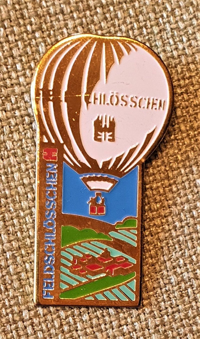 Placchette & Badge: H509 - Pin Feldschlösschen Ballon HB-BVS – Usato da Reinach BL venduto da Boston-Verkauf 1