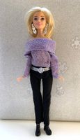 ✨✨ BARBIE-OUTFIT MIT GLITZERPULLOVER **NEU**