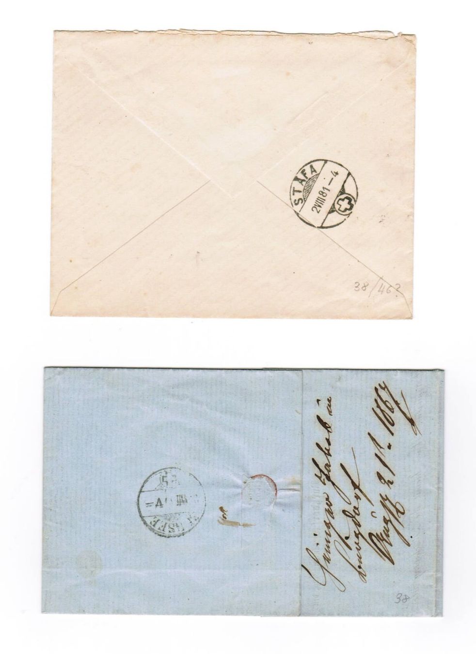 Alle Briefmarken: Brieflot Si.Helvetia – Gebraucht aus Bern von peri02 5