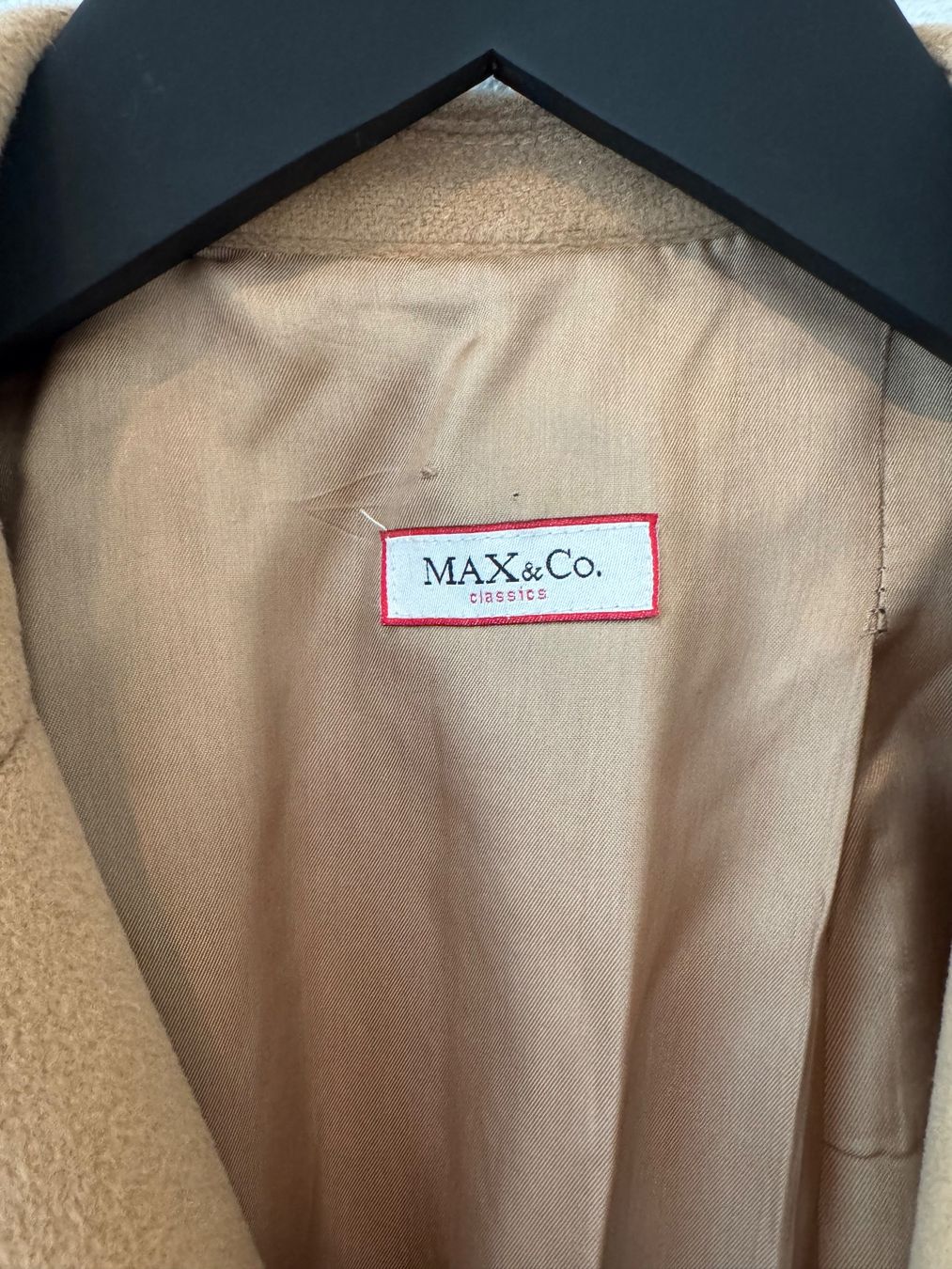 Max Mara Cappotti: MAX&Co. classic Damen Wintermantel, Gr. M, Kamel – Usato da Zürich venduto da nils.alex 6
