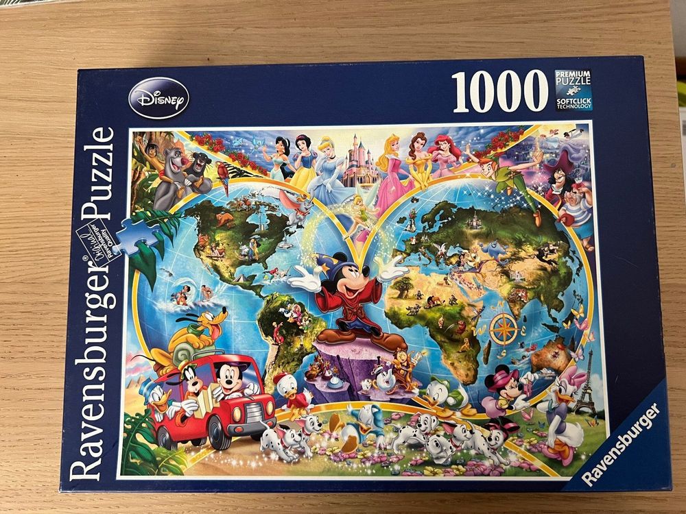 Puzzle Disney 1000 (Gebraucht) in Dübendorf für CHF 2 – mit Lieferung ...