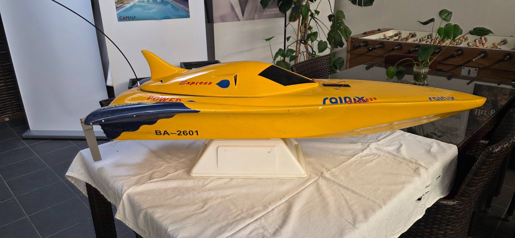 RC Modellbau: 2x Benzin Speedboote inkl. Ersatzmotor – Gebraucht aus HOMBRECHTIKON von Goeggis 5